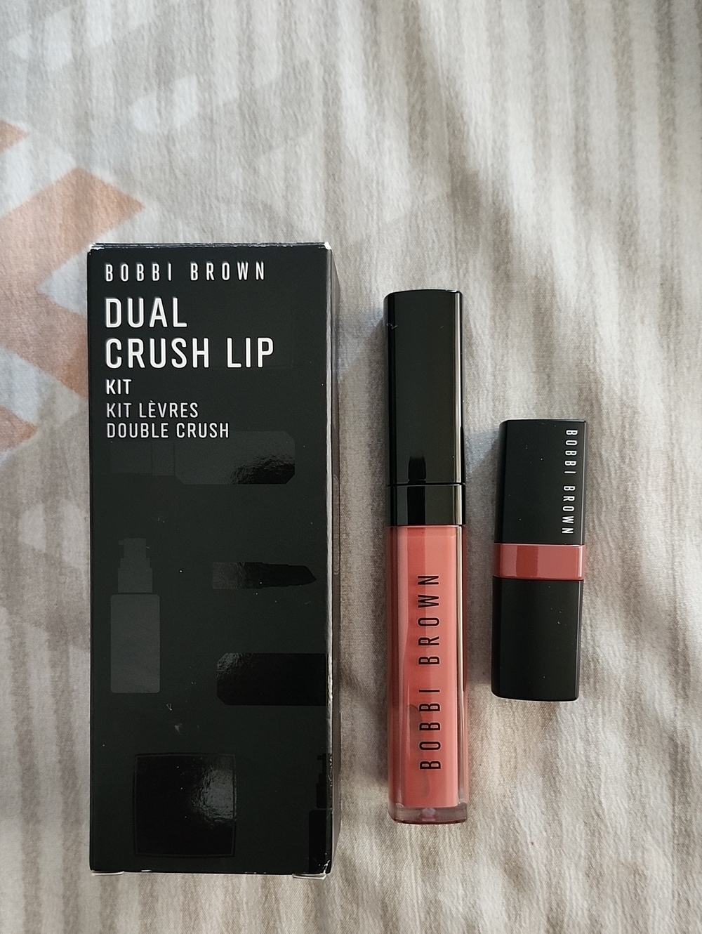 Bobbi Brown Dual Crush Lip Kit — Nude Pink Duo